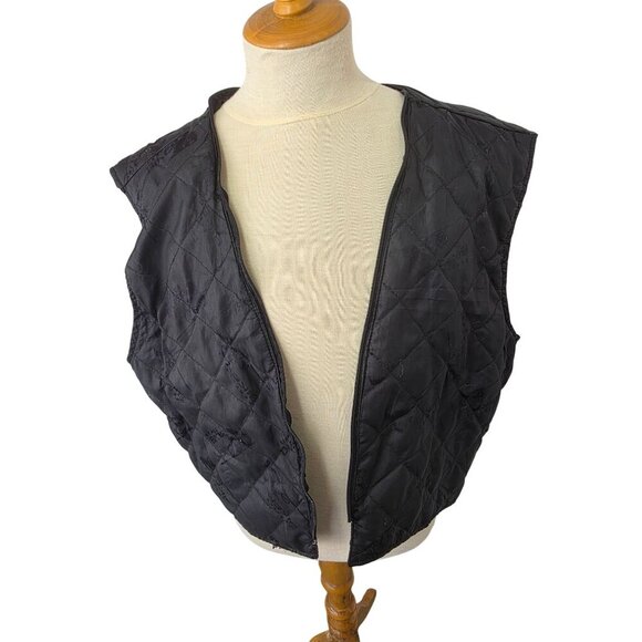 Vintage Perfect Biker Leather Motorcycle Jacket Mens Size M/L Zip Liner 7 lbs - Picture 13 of 14